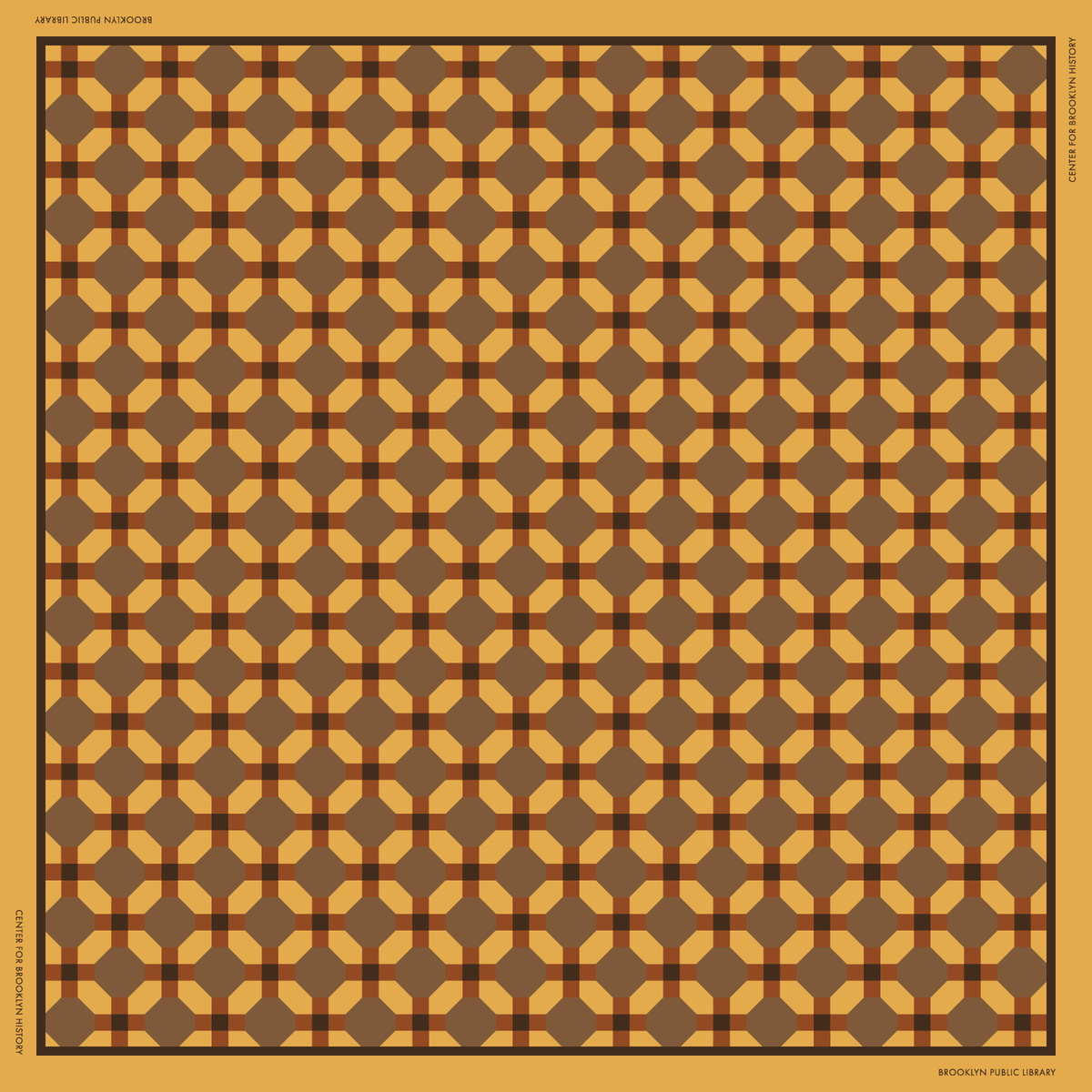 Minton Tile Silk Scarf