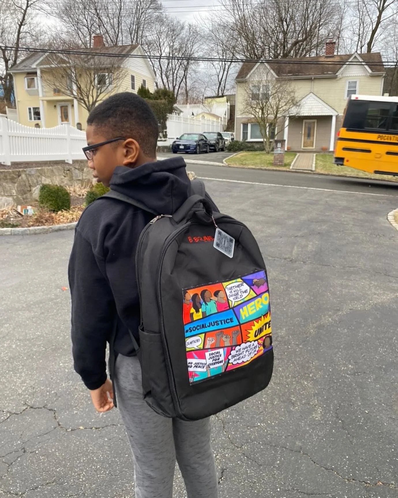 Social Justice Backpack (Black)
