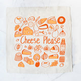 Cheese Please Tea Towel