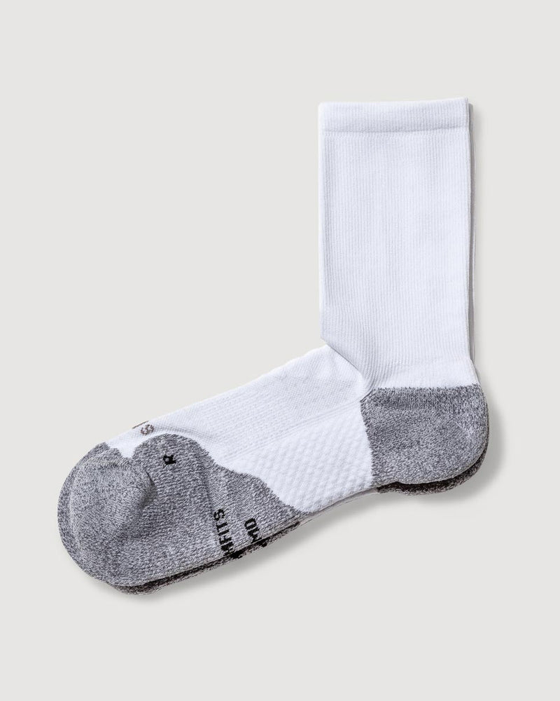 Reflective "DO BKLYN" White Performance Socks