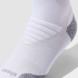 Reflective "DO BKLYN" White Performance Socks