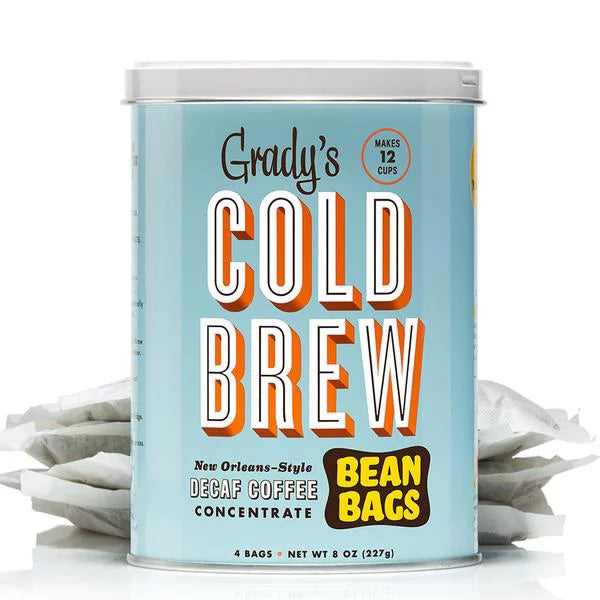 Decaf Coffee Bean Bag Can