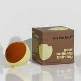 Your (Un)Ordinary Bath Toy - B Is For Ball® -Caramel Pudding
