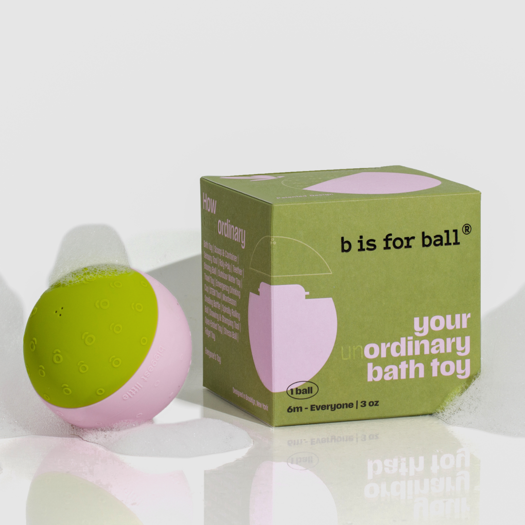 Your (Un)Ordinary Bath Toy - B Is For Ball® - Strawberry Matcha