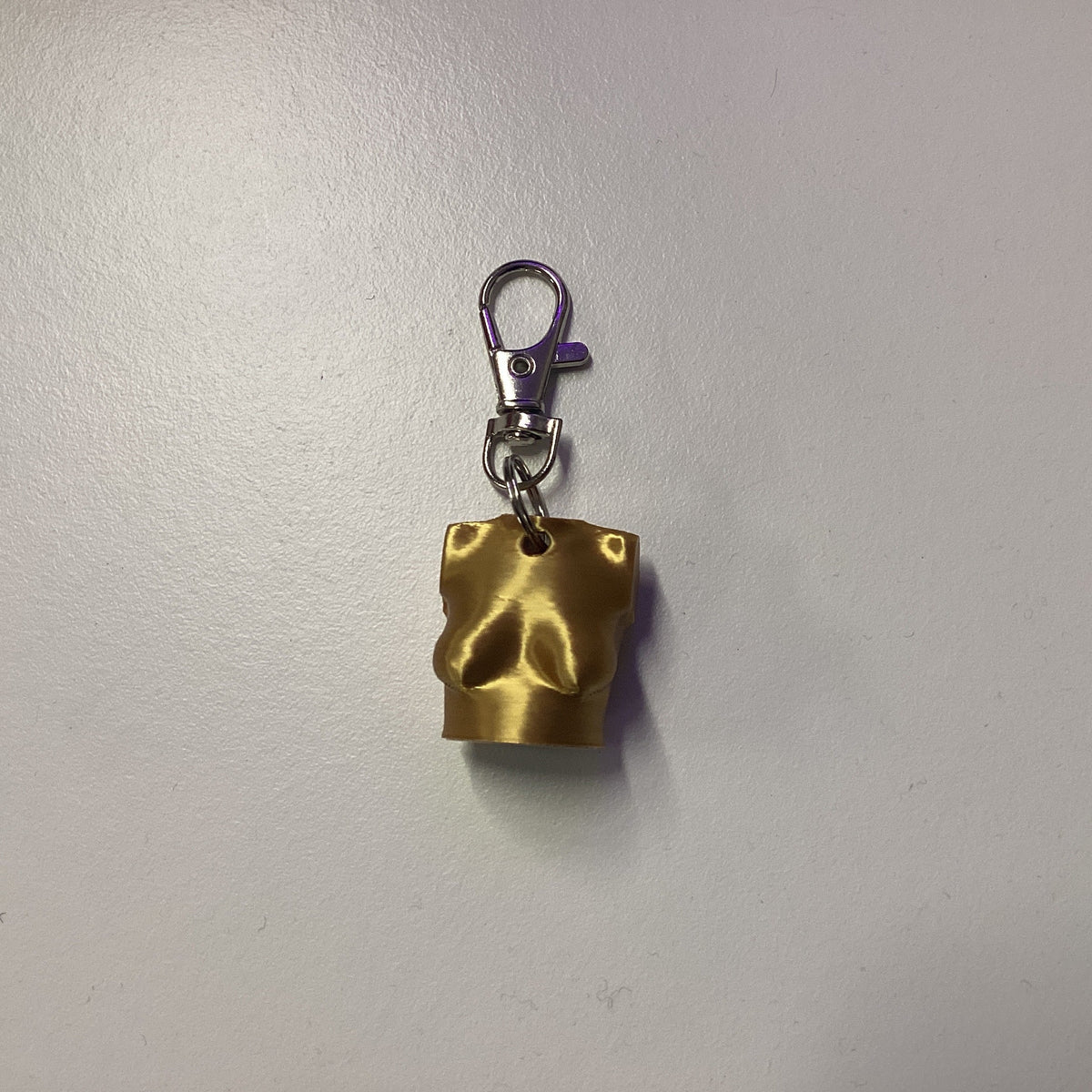 Gold Boob Keychain