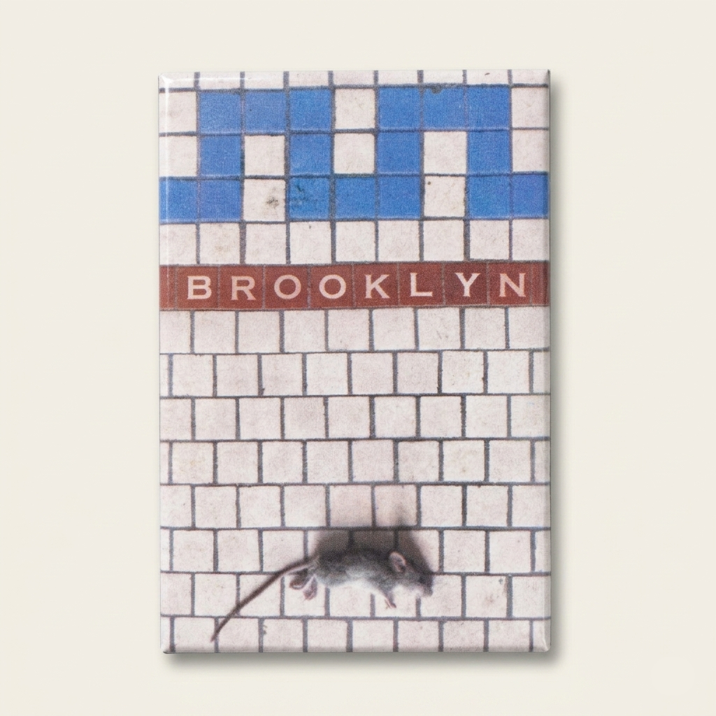 Brooklyn Mouse Magnet