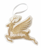 Brooklyn Gold Reindeer Ornament