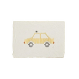 Taxi - Hand Stitched Artwork Mini