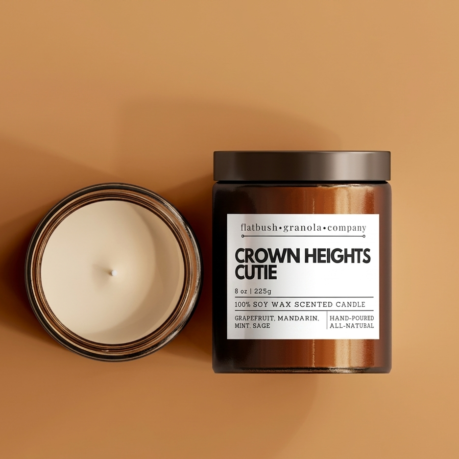 Crown Heights Cutie 100% Soy Wax Candle
