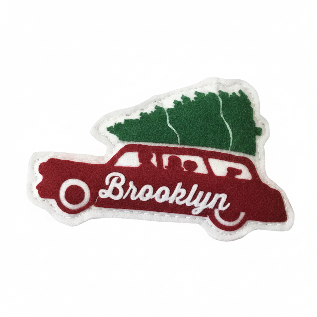 "Brooklyn" Car with Tree Ornament