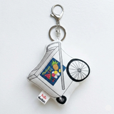Marinos Italian Ices Cart Keychain