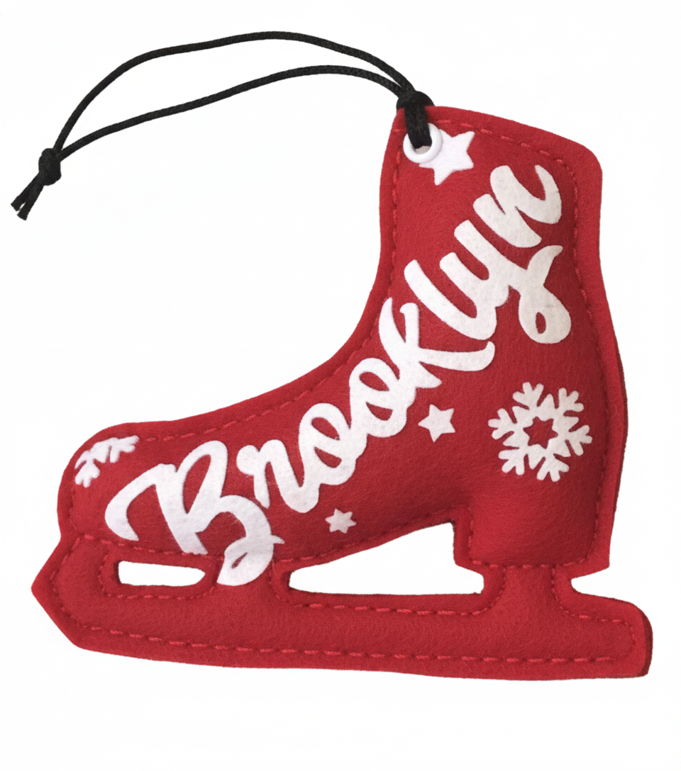 Ice Skate "Brooklyn" Ornament
