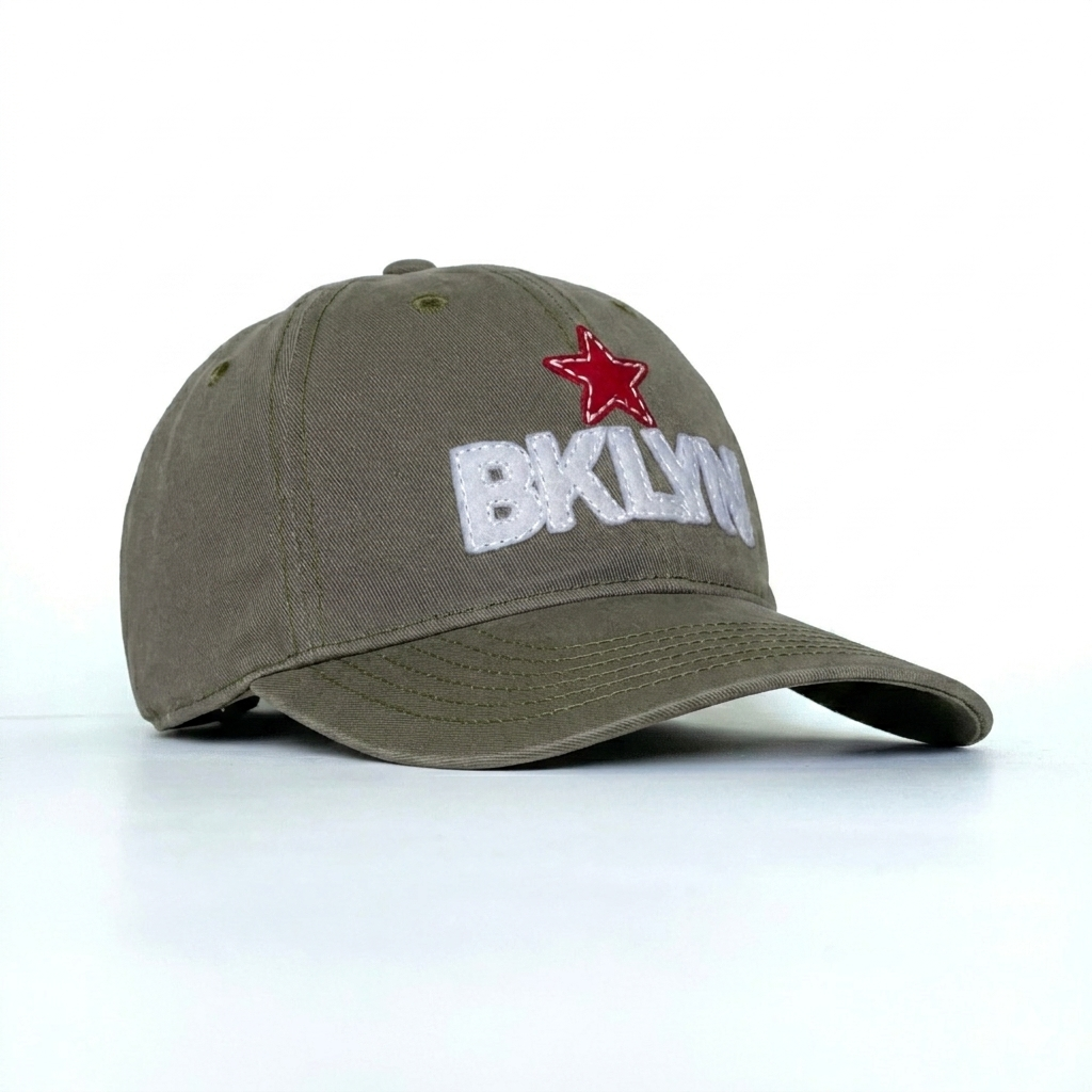 BKLYN Star Hat (Olive)