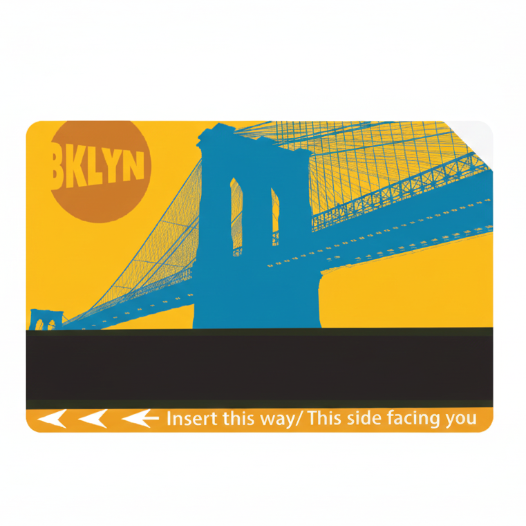 Brooklyn Bridge Metrocard Sticker