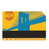 Brooklyn Bridge Metrocard Sticker