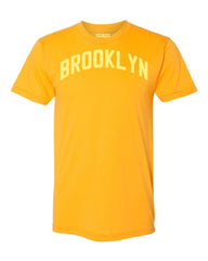 Brooklyn T-Shirt Gold with Yellow Reflective Letters (Youth and Toddler)