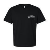 Embroidered 'Brooklyn' Gothic Chest Premium Heavyweight Tee