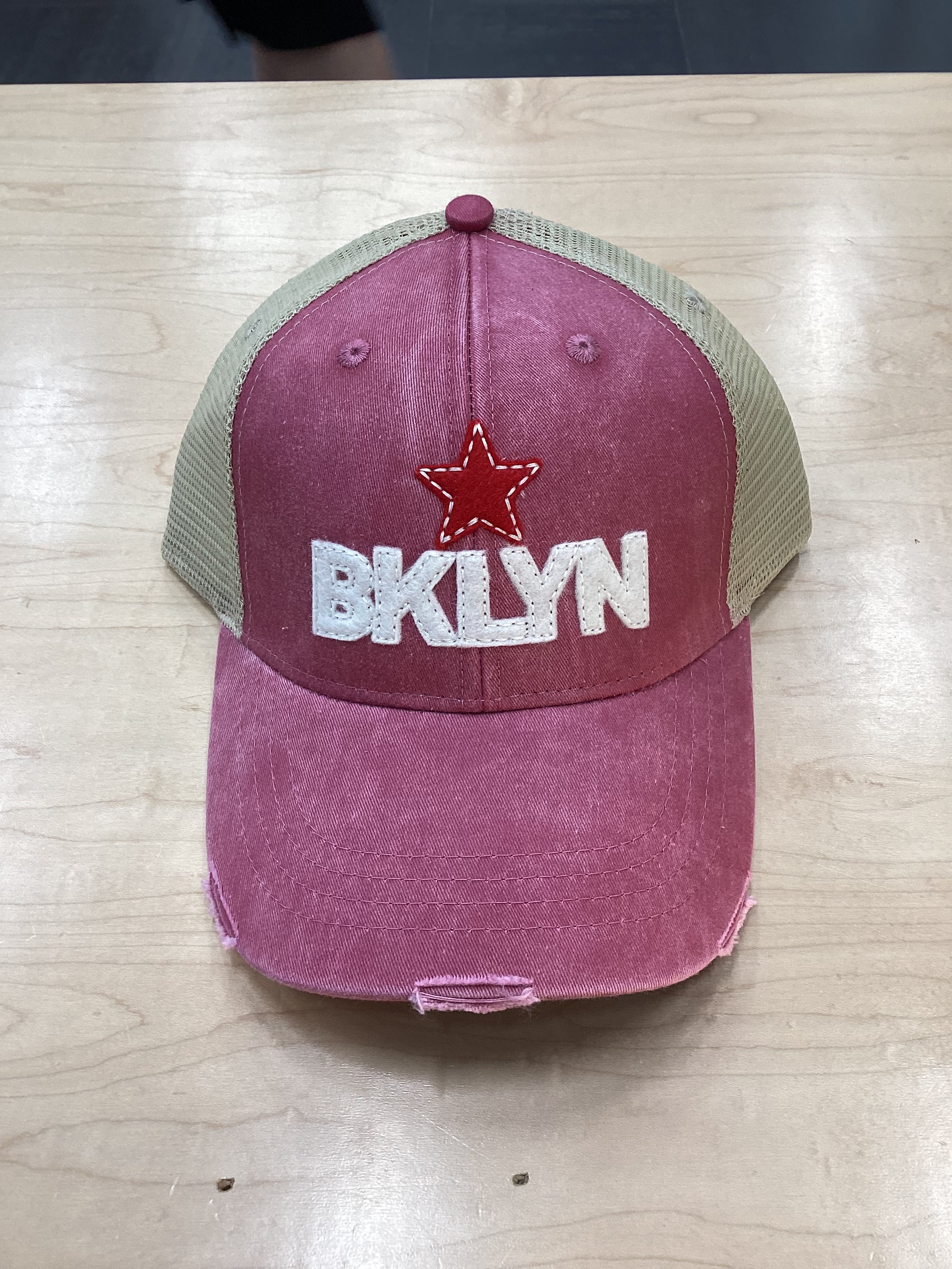 BKLYN Trucker Hat Distressed