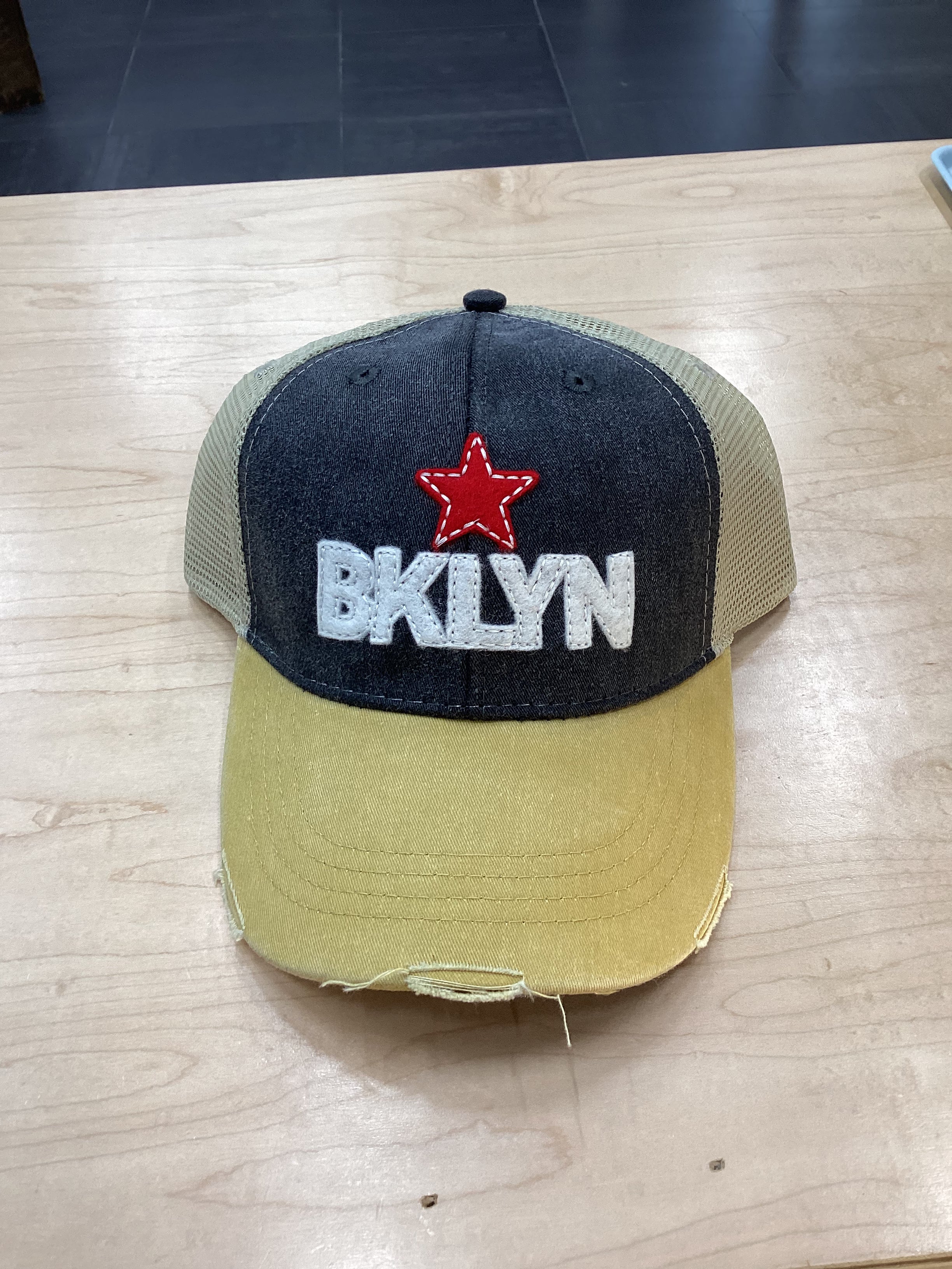 BKLYN Trucker Hat Distressed