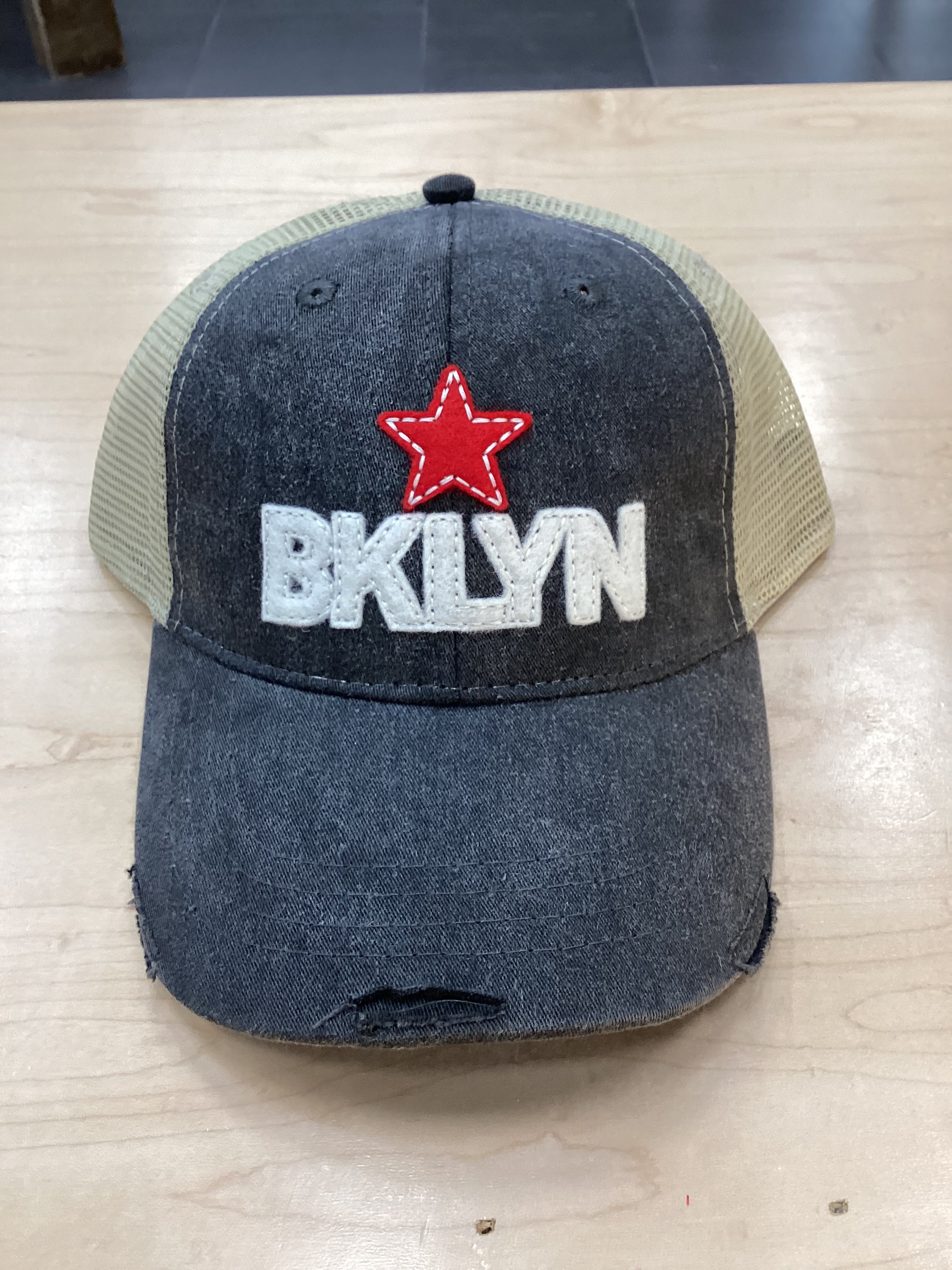 BKLYN Trucker Hat Distressed