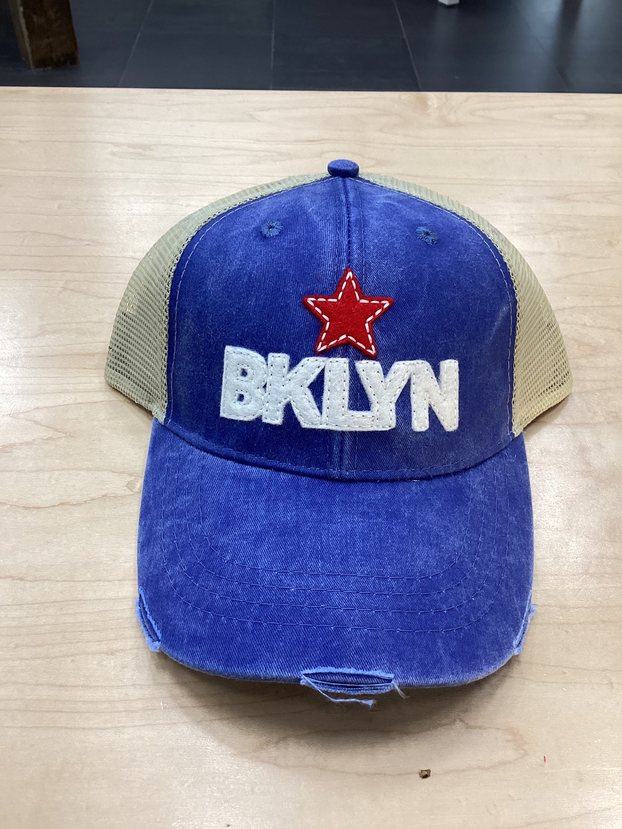 BKLYN Trucker Hat Distressed