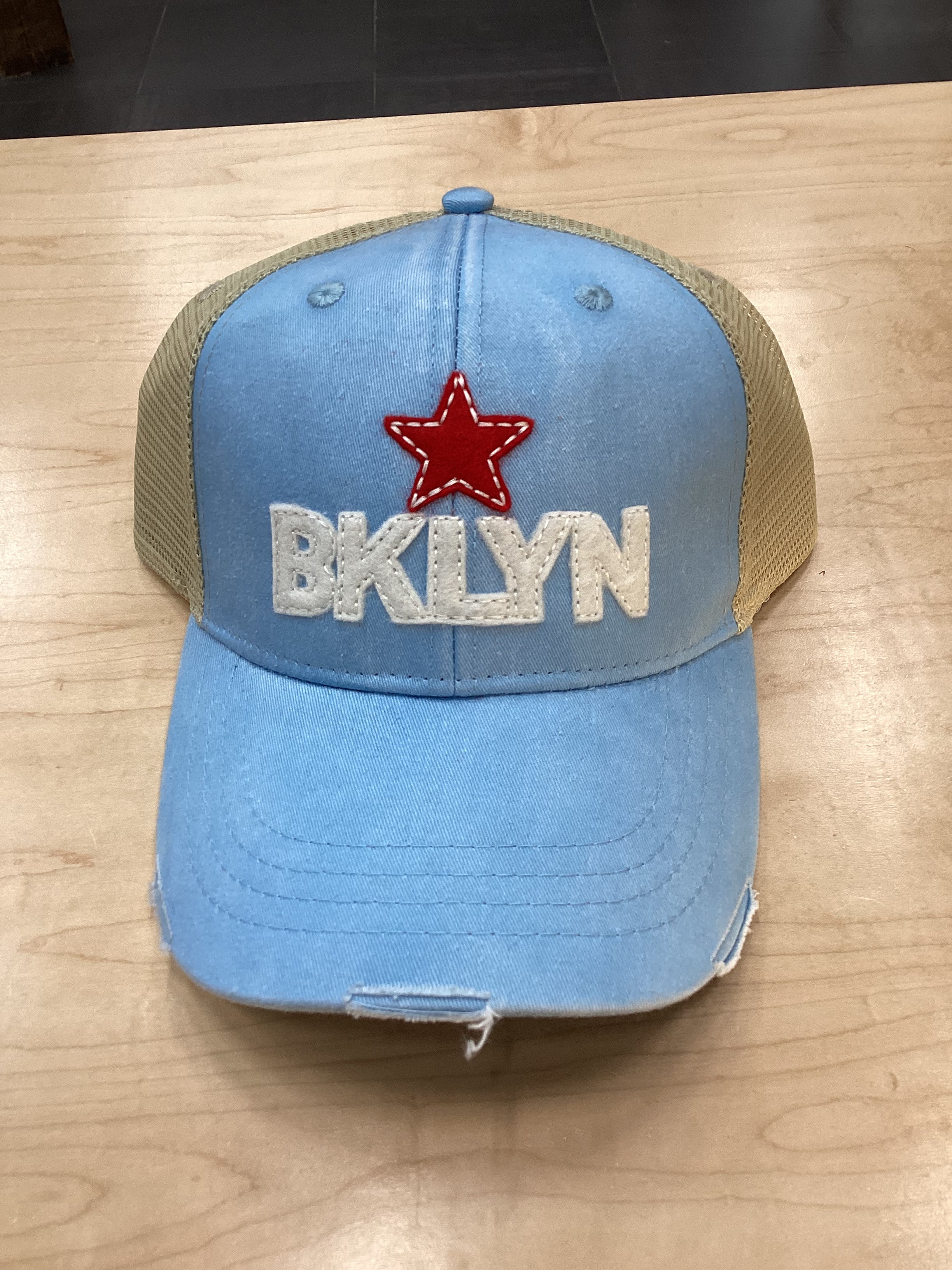 BKLYN Trucker Hat Distressed