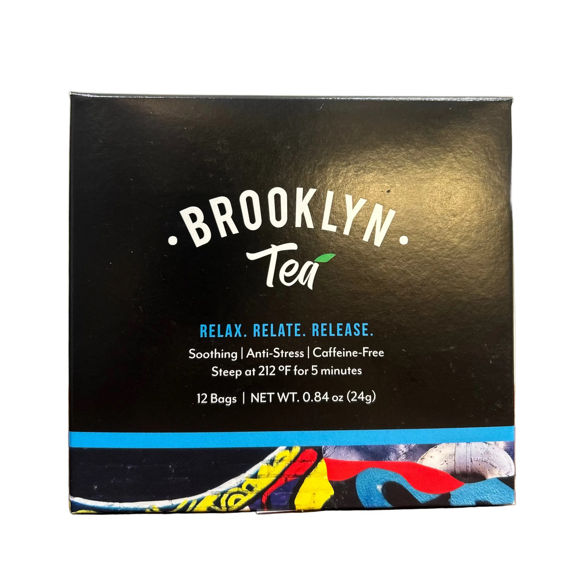 Relax. Relate. Release by Brooklyn Tea