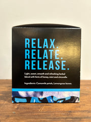 Relax. Relate. Release Tea