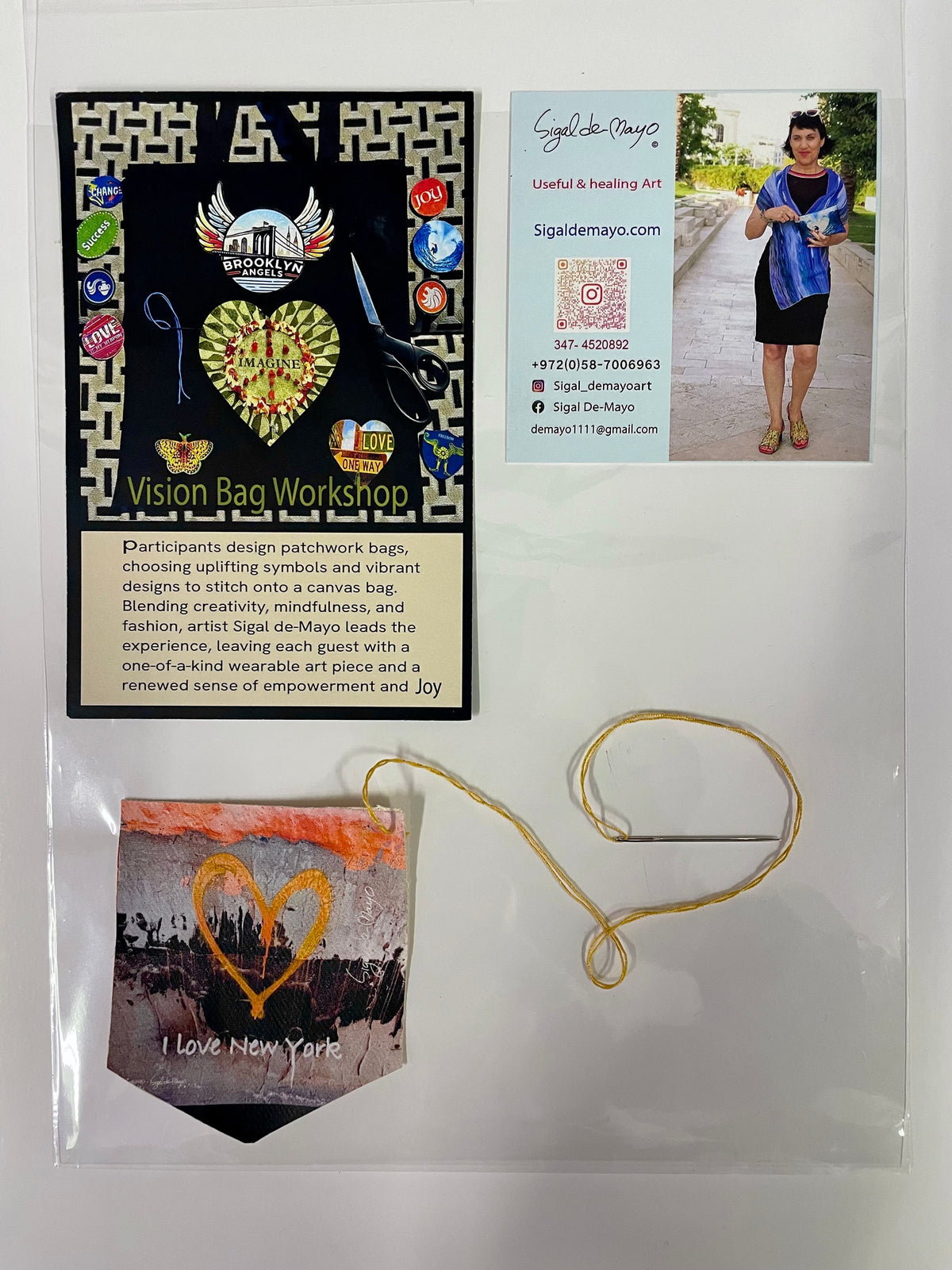 Sigal De Mayo | Small PVC Leather Patch