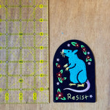 Chenille Resist Rat Patch