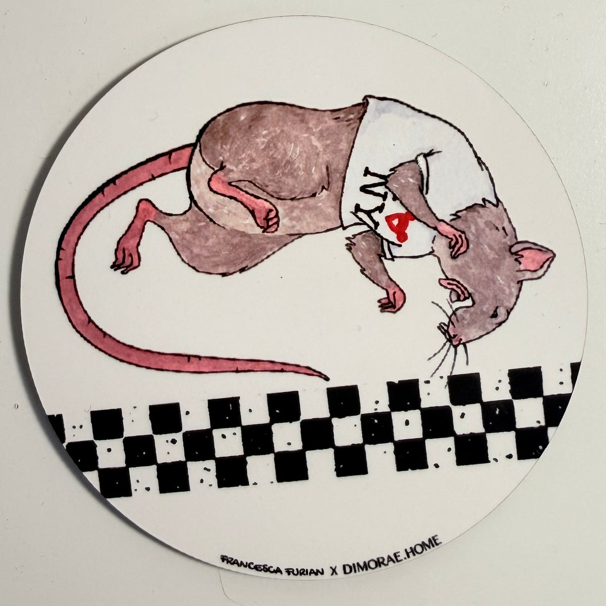 Dimorae 'Brooklyn Rat' Coasters