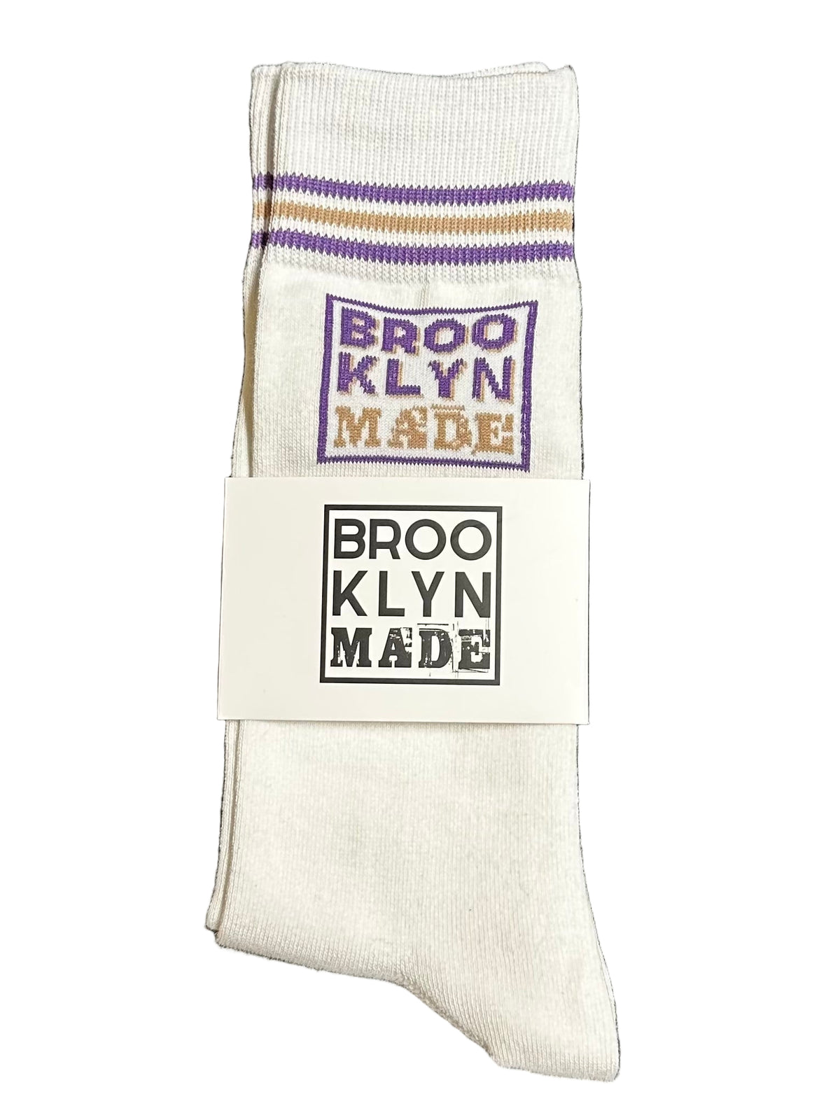 Brooklyn Made Pigeon Toe Striped Socks