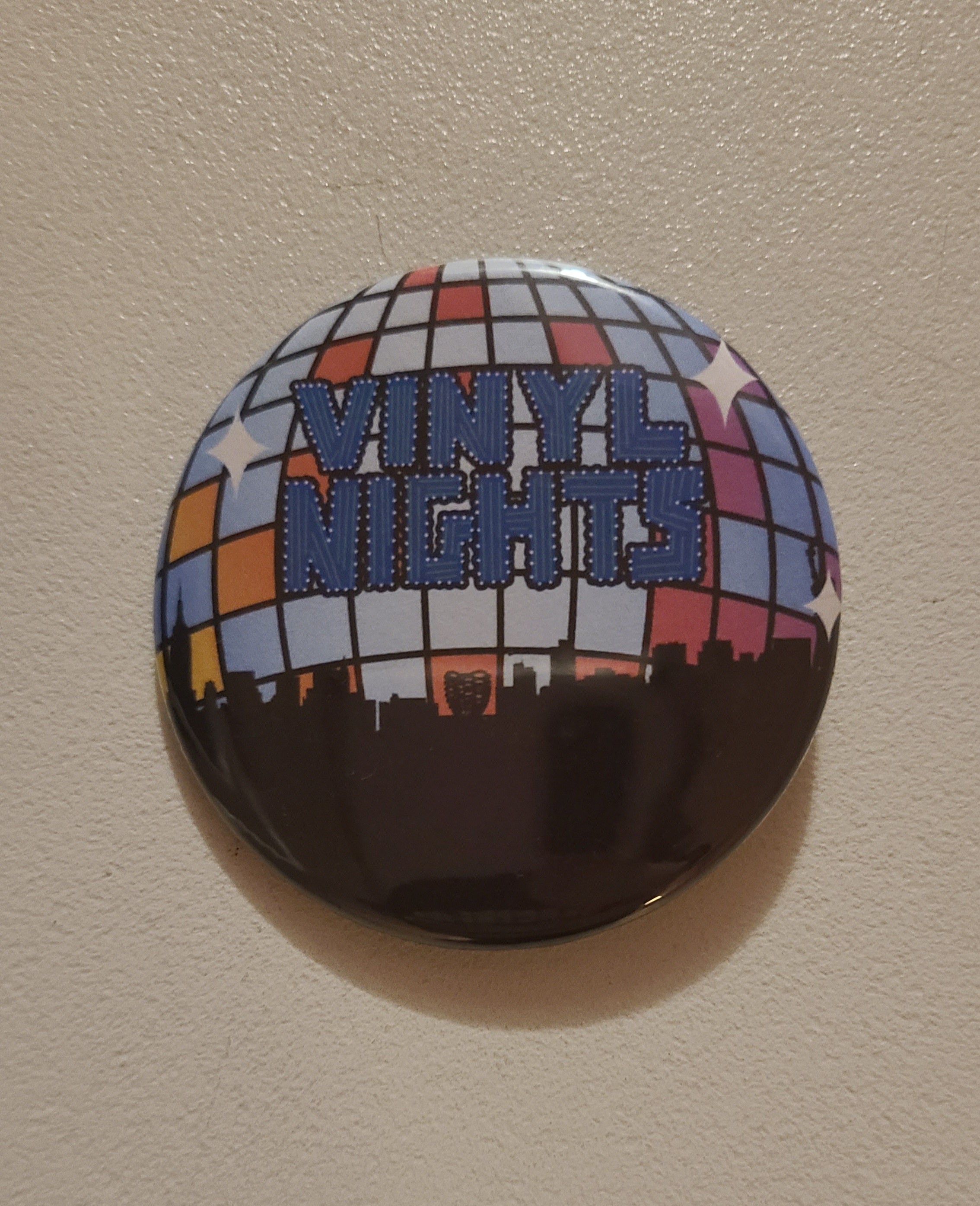 Disco Ball Logo Buttons
