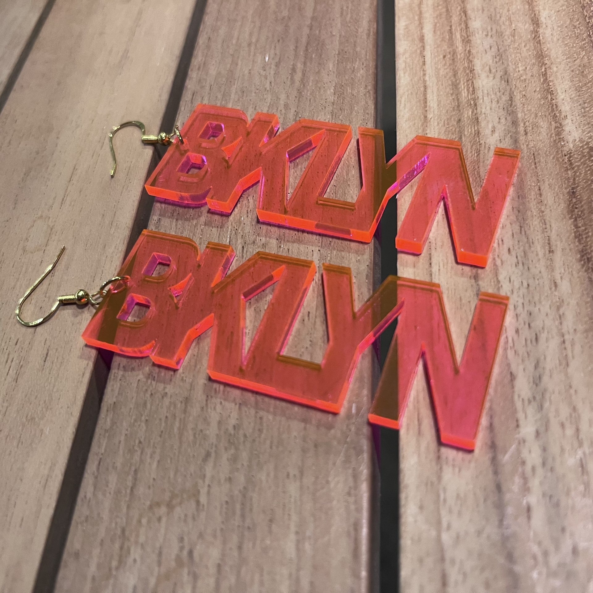 BKLYN Acrylic Earrings