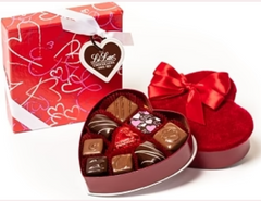 10 pc. Chocolate Heart