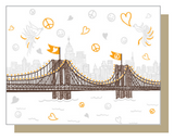 Happy Bridge Greeting Card