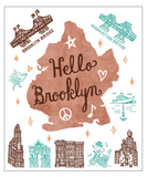 Hello Brooklyn Swedish Dishcloth