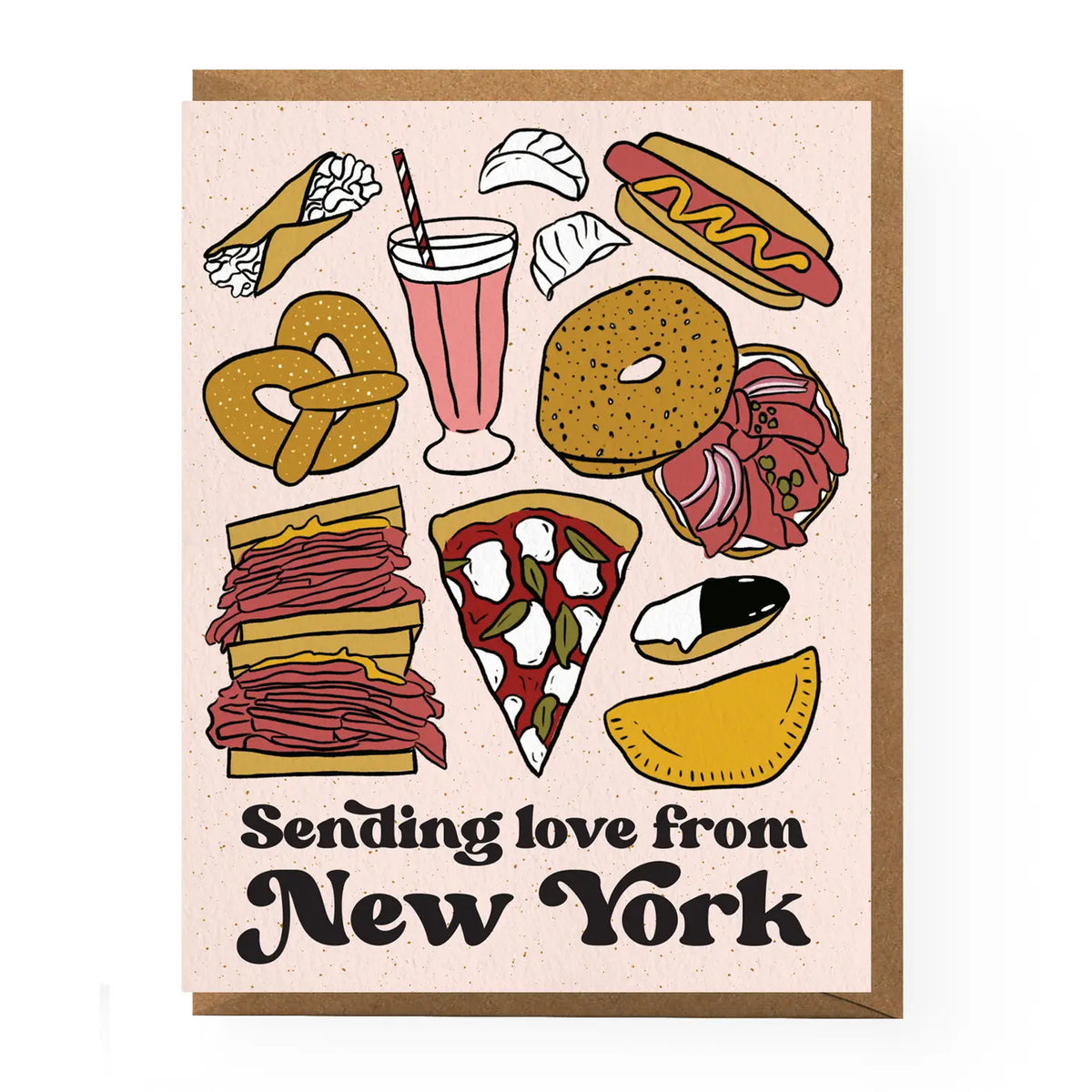 Love From New York Greeting Card