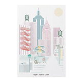New York Scene Postcard