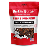 Vitafur Barkin Burger Beef & Pumpkin Dog Treat