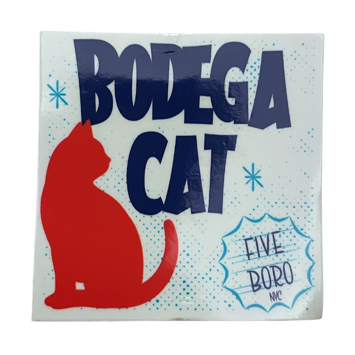 Bodega Cat Five Boro Sticker