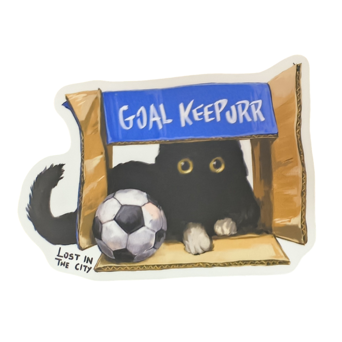 Goal Keepurr Sticker