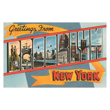 Greetings from Brooklyn, New York Postcard