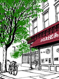 The Gate Bar Silk Screen Print