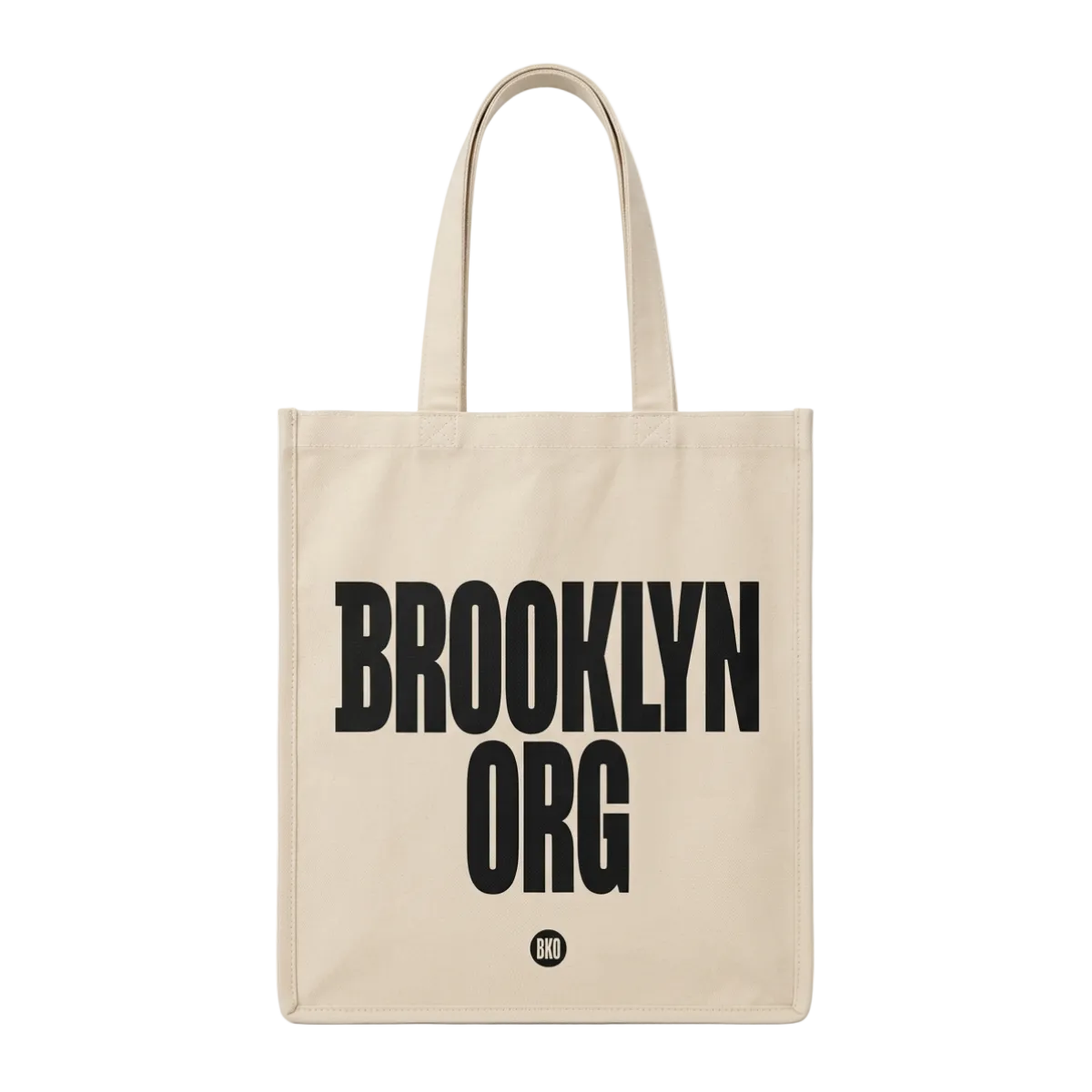 Brooklyn Org Beige Tote Bag