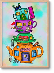 NY | BK Tea City Print