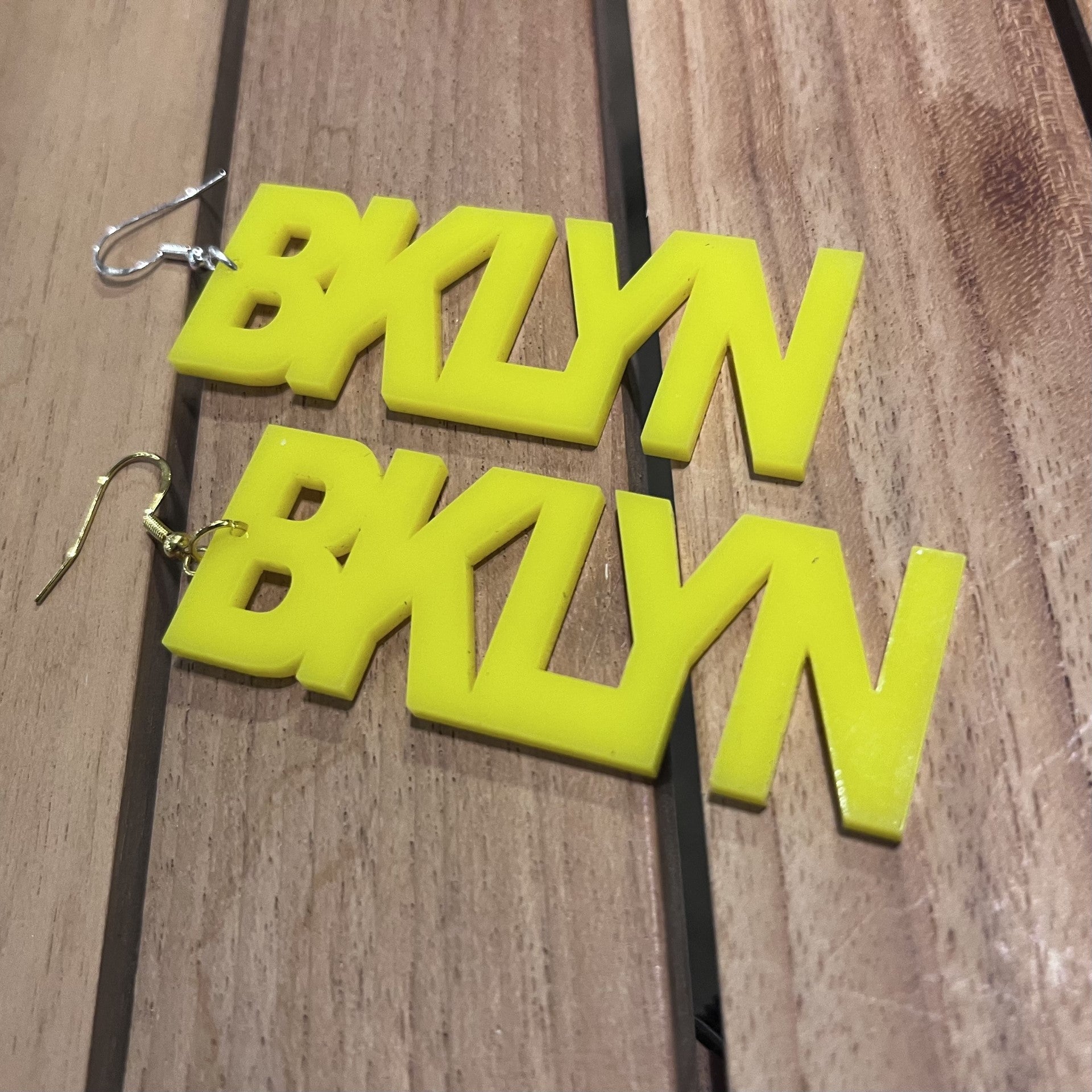 BKLYN Acrylic Earrings