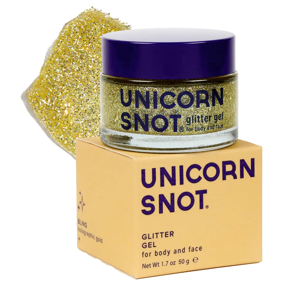 Original Glitter Gel | Bling-Gold | Body Glitter | Shimmer