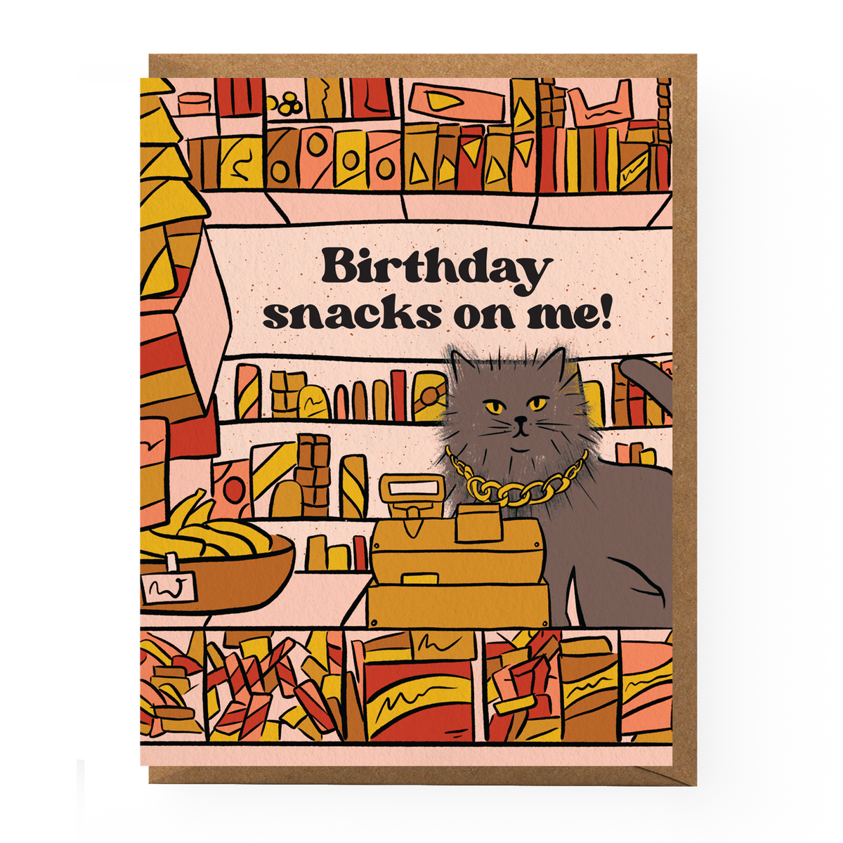 Bodega Cat Birthday Card