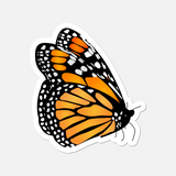 Monarch Side Profile Butterfly Sticker